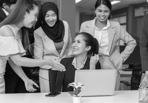 business colleagues working office photoaidcom greyscale 500x350