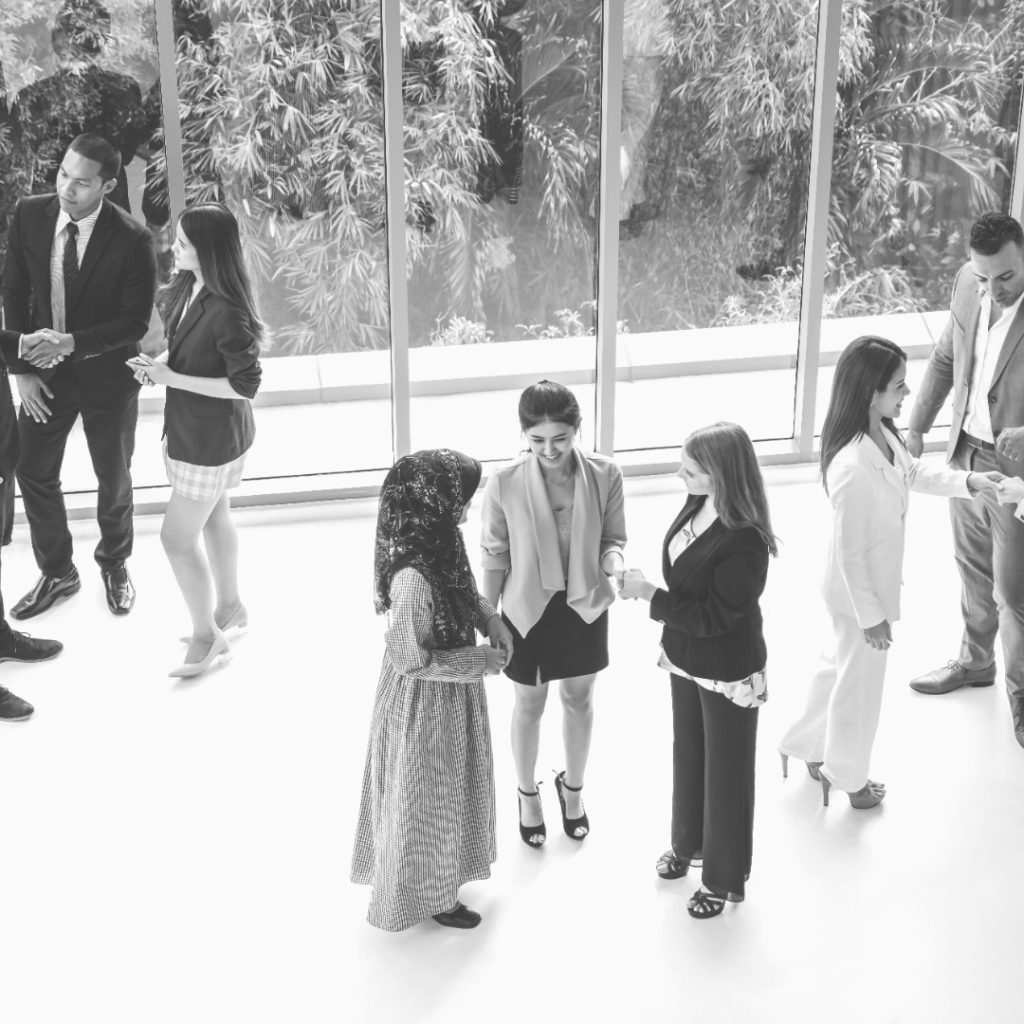 many business people gathering office building uds photoaidcom greyscale 1080x1080